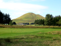 Mendick Hill from West Linton Golf Club